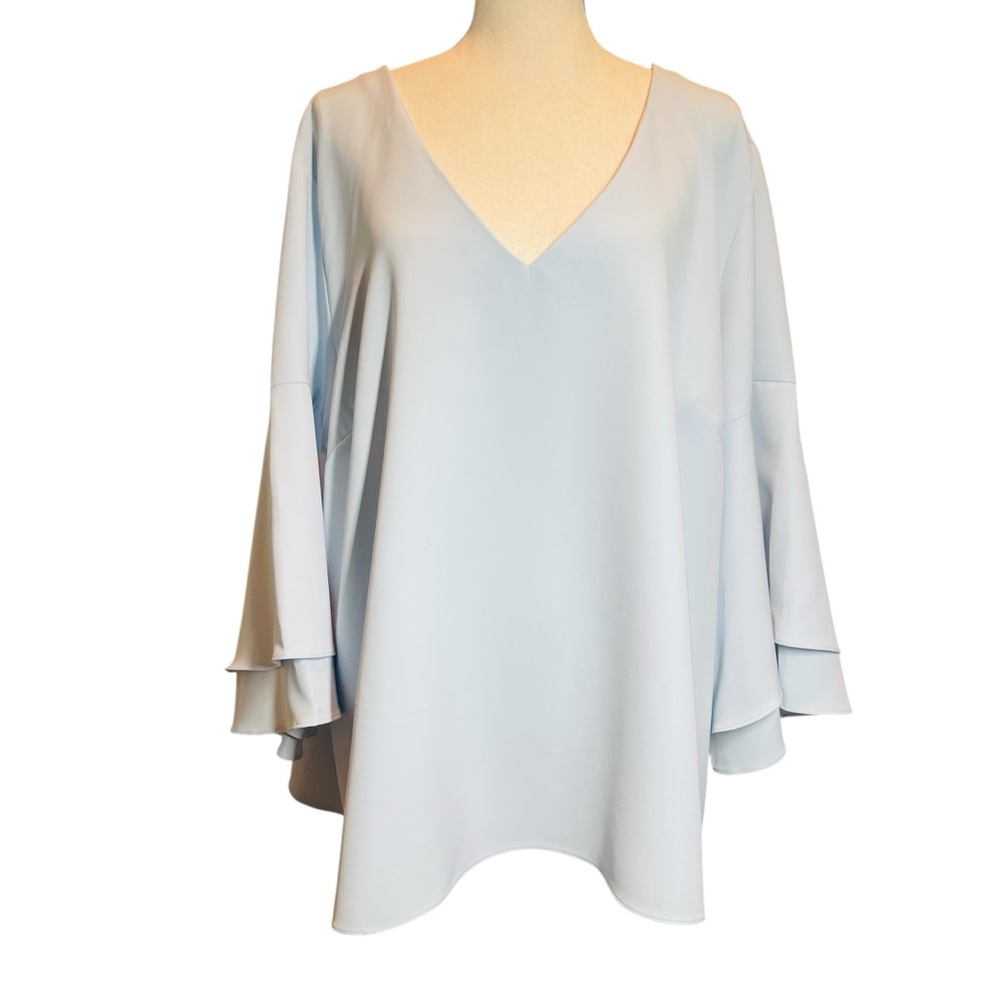 Lane Bryant Elegant Light Blue Women's Top